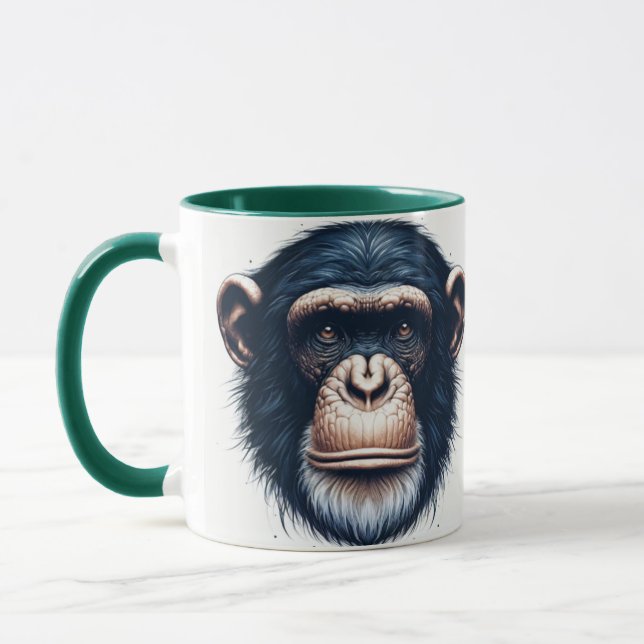 Caneca Chimpanzé Café Mug (Esquerda)