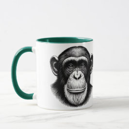 Caneca Chimpanzé Café Mug