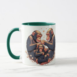 Caneca Chimpanzé Café Mug