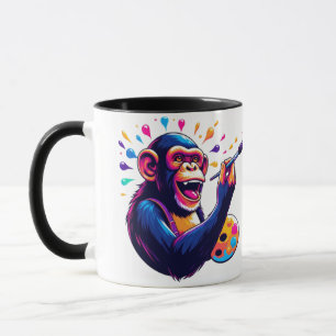 Caneca Chimpanzé Café Mug