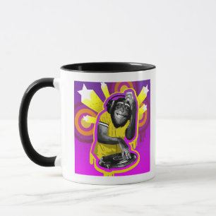 Caneca Chimpanzé DJ
