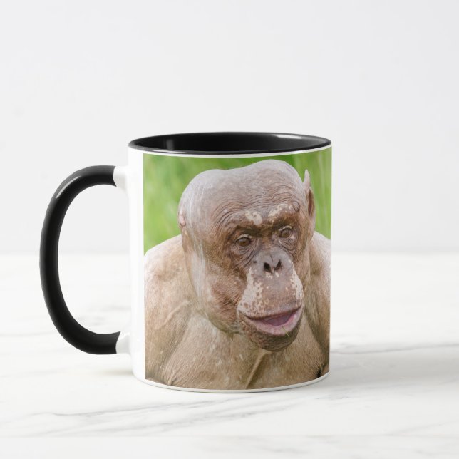 Caneca Chimpanzé sem Cabelos (Esquerda)