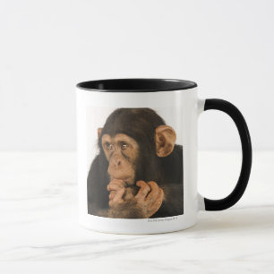 Caneca Chimpanzé (troglodytes da bandeja). Playfull novo
