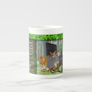 Caneca China Gato de Schrodinger