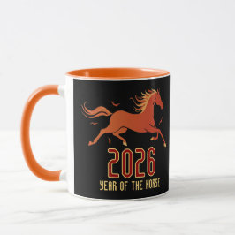 Caneca Chinese Fire Horse New Year 2026