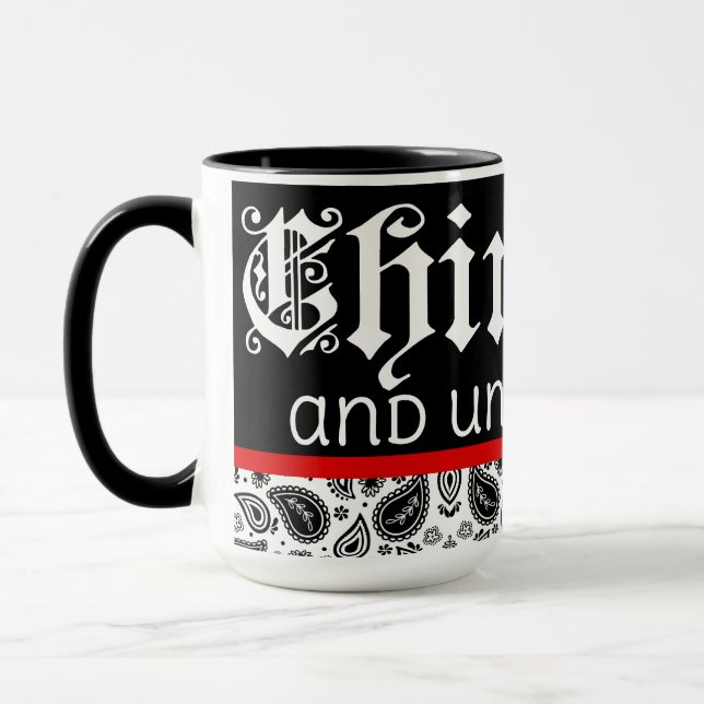 Caneca Chingona e Mug de Café Sem Fios (Esquerda)