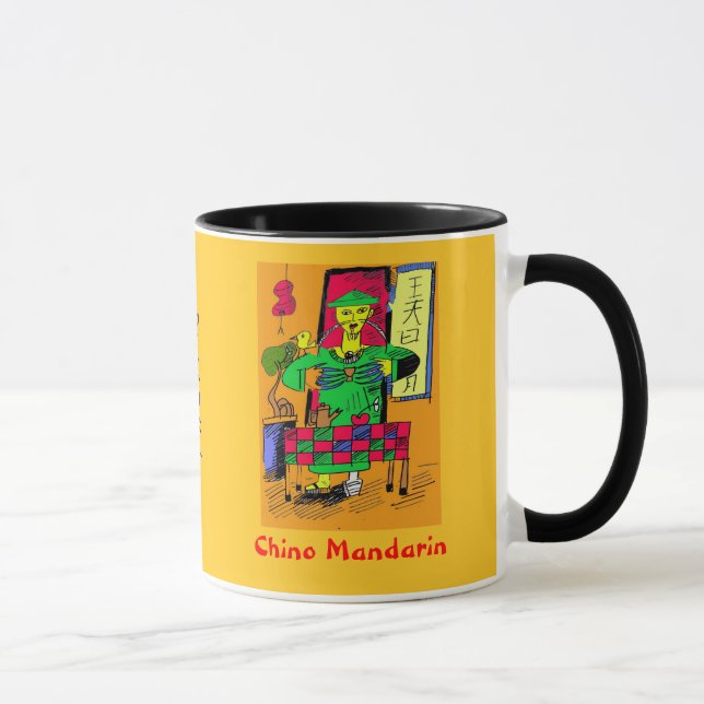 Caneca chino mandarin (Direita)