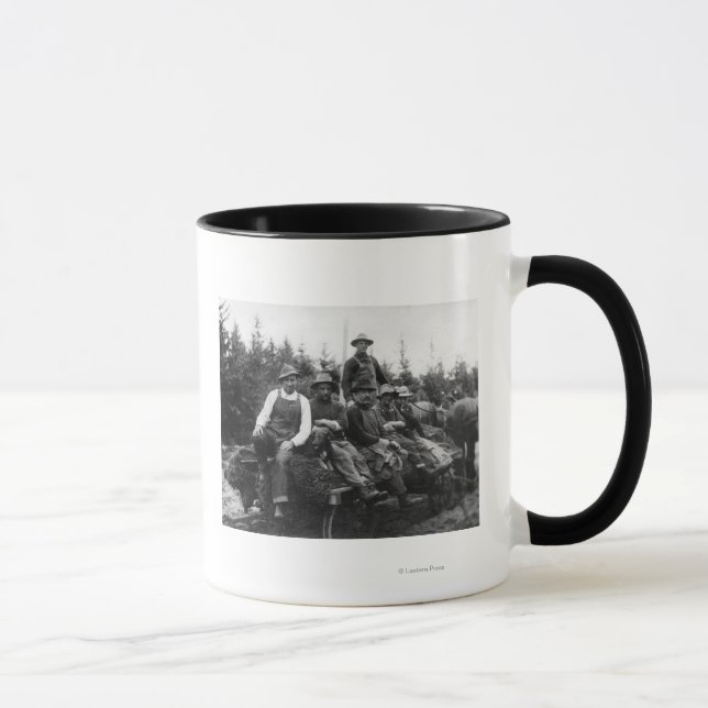 Caneca Chinook, WALogging CrewChinook, WA (Direita)
