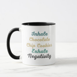Caneca Chip Cookies Inalados Exalam Negatividade