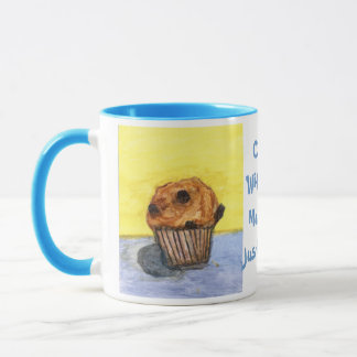 Caneca Chip Muffin Cerâmico Pintado