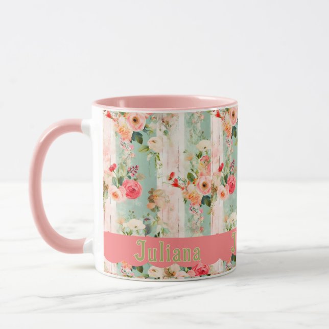Caneca Chique com Scallop Name Mug (Esquerda)