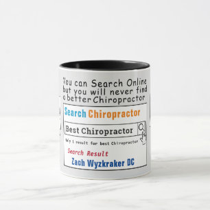Caneca Chiropractor Funny Best Search Mug