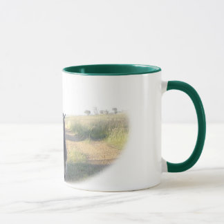 Caneca Chloe o canguru e o Sam o sheepdog