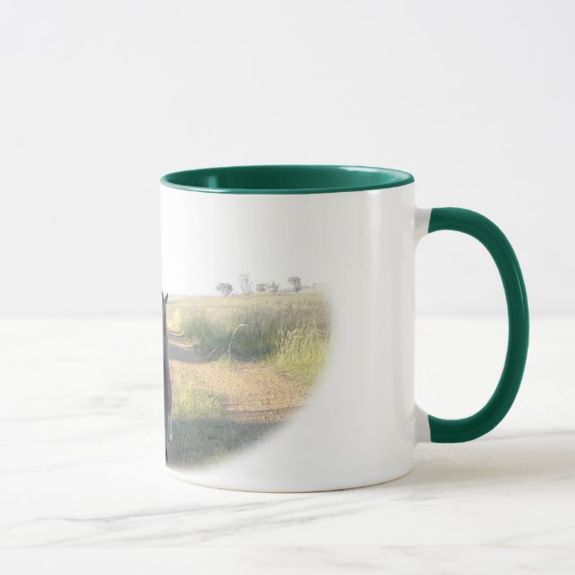 Caneca Chloe o canguru e o Sam o sheepdog (Direita)