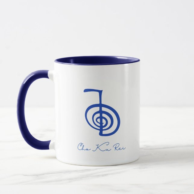 Caneca Cho Ku Rei Símbolo Reiki Energy Healing (Esquerda)
