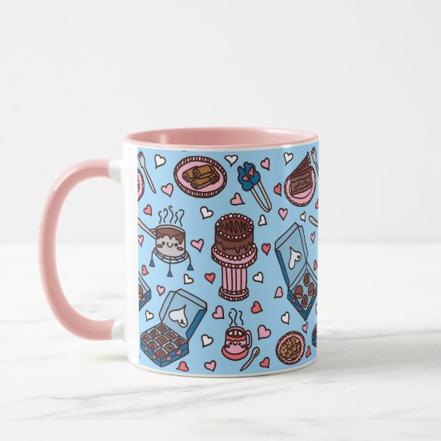 Caneca Chocolate lover cute (Esquerda)