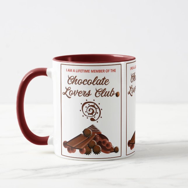 Caneca Chocolate Lovers Club Mug (Esquerda)