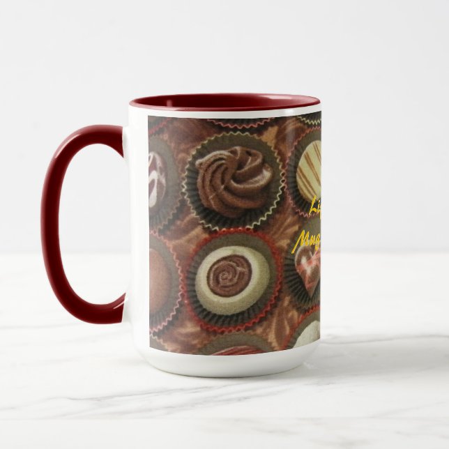 Caneca Chocolates & Truffles (Esquerda)