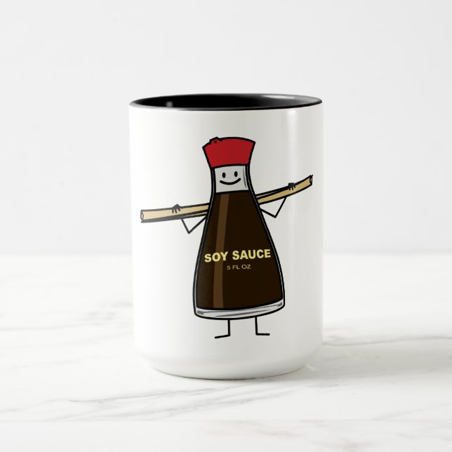 Caneca Chopsticks do asiático do condimento da garrafa do (Centro)