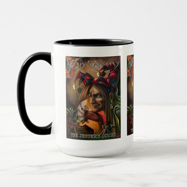 Caneca Chris Caffery - O Jester's Court's Mug (Esquerda)