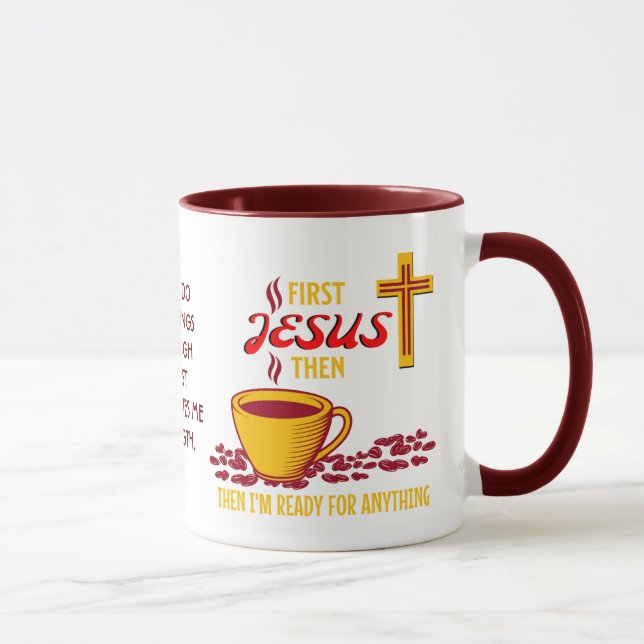 Caneca Christian Jesus Caffee Lover (Direita)