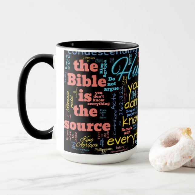 Caneca Christian JW LPMD Humily Mug 01 (Com Donut)