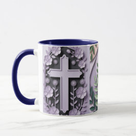 Caneca Christian Mug com design Roxo Roxo