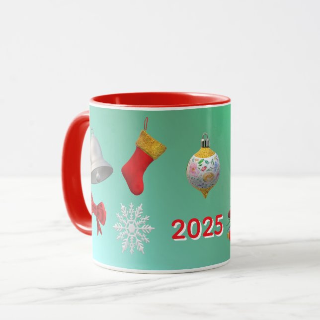 Caneca Christmas at last Mug (Frente Esquerda)