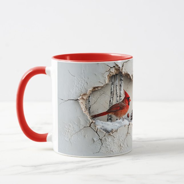 Caneca Christmas Cardinal Mug (Esquerda)