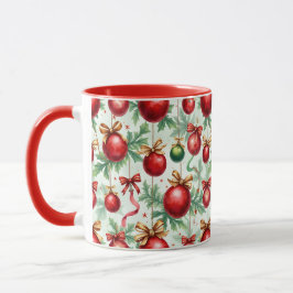 Caneca  Christmas Decorations, Christmas, Author Natasha 