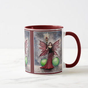 Caneca Christmas Fairy por Molly Harrison