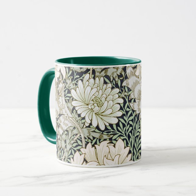 Caneca Chrysanthemum, William Morris (Frente Esquerda)