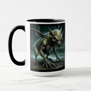 Caneca Chupacabra - Monstros ou Animais Criptidos