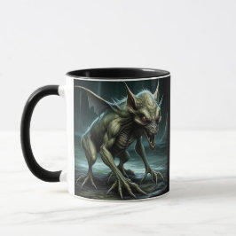 Caneca Chupacabra - Monstros ou Animais Criptidos