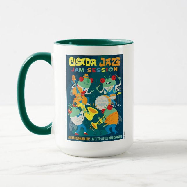 Caneca Cicada Jazz Jam Session (Esquerda)