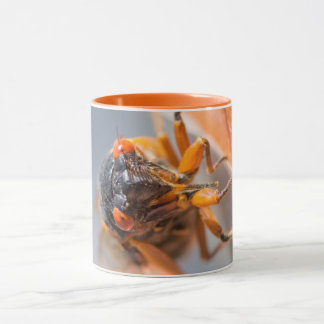 Caneca Cicada Mania Magicada Laranja