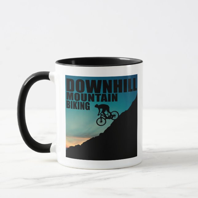 Caneca Ciclismo de Montanha MTB Downhill (Esquerda)