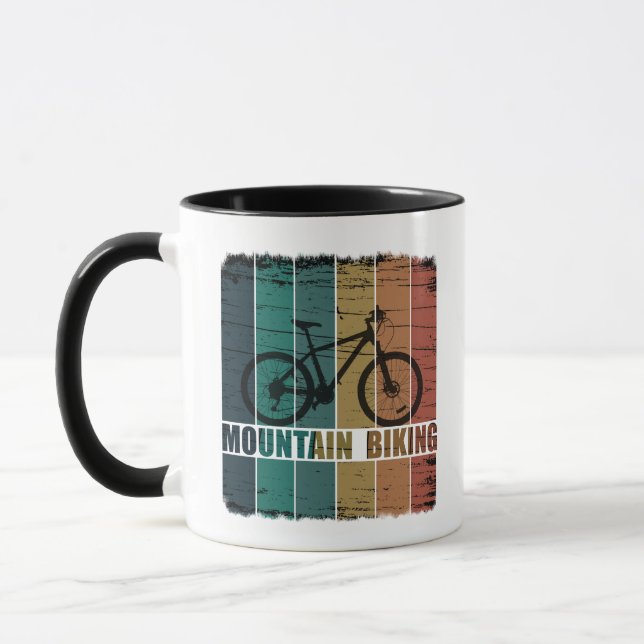 Caneca Ciclismo de Montanha Vintage Mtb (Esquerda)