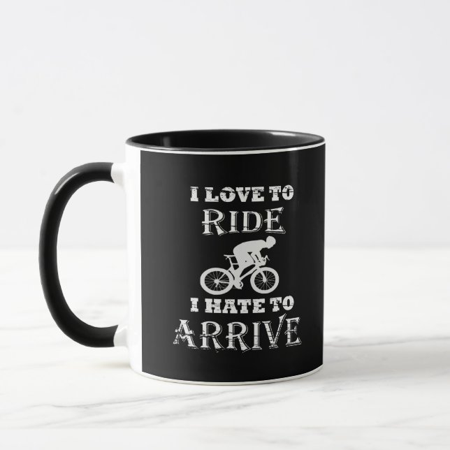 Caneca Ciclismo engraçado (Esquerda)