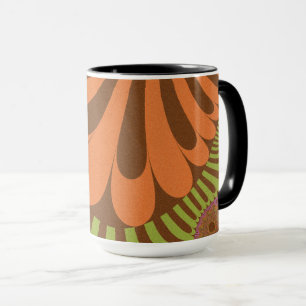 Caneca Ciclo de Arco-Íris de Outono