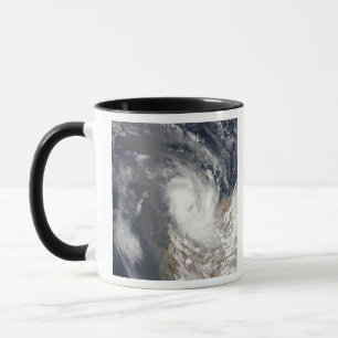 Caneca Ciclone Dominic fora da costa de Austra ocidental