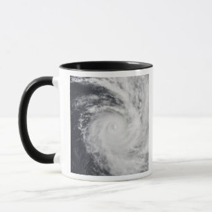 Caneca Ciclone Zoe no oceano de South Pacific