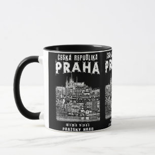 Caneca Cidade antiga de Praga (Praha). República Checa.