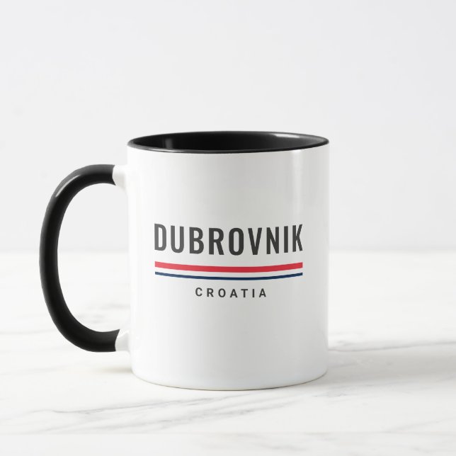 Caneca Cidade de Dubrovnik Croácia (Esquerda)