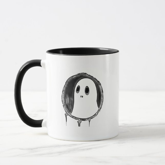 Caneca Cidade de Ghosts Mug por ORION (Esquerda)