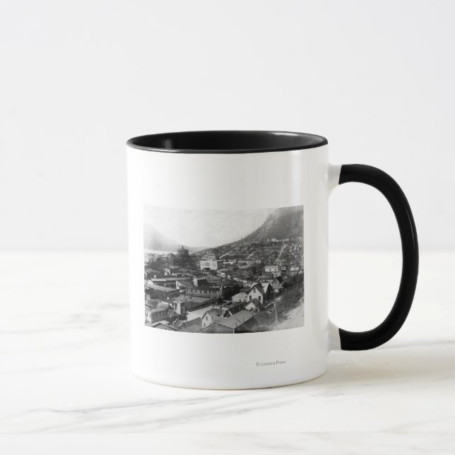 Caneca Cidade de Juneau, Alasca Fotografia (Direita)