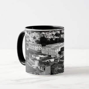 Caneca Cidade de Nafplion da piscina do vintage