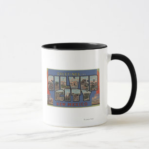 Caneca Cidade de prata, New mexico - grandes cenas da