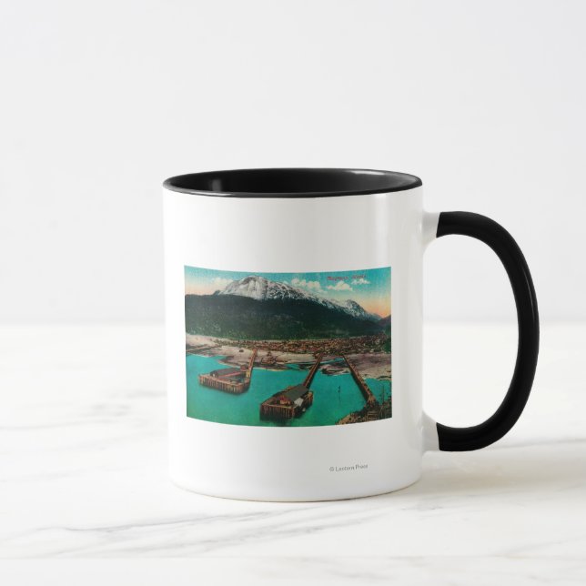 Caneca Cidade de Skagway, AlaskaSkagway, AK (Direita)