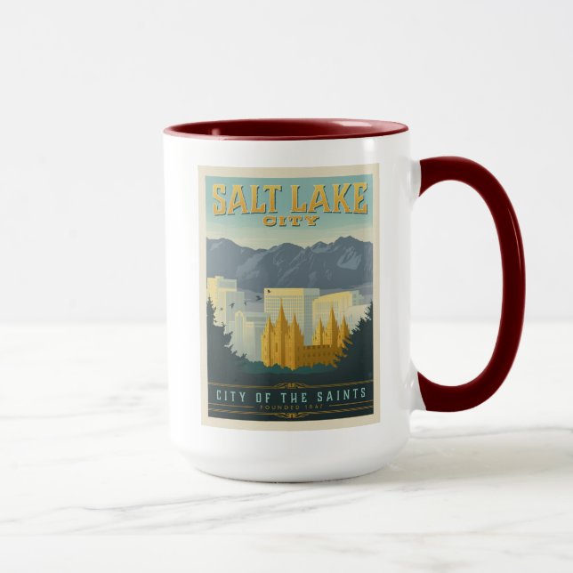Caneca Cidade dos Santos | Salt Lake City, Utah (Direita)